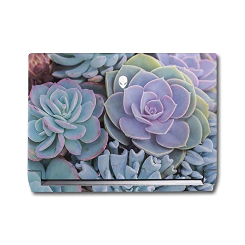 Image of MightySkins Skin Compatible with Alienware M17 R5 (2022) Full Wrap Kit - Succulent | Protective, Durable, and Unique Vinyl Decal wrap Cover | Easy to Apply & Change Styles | Made in The USA