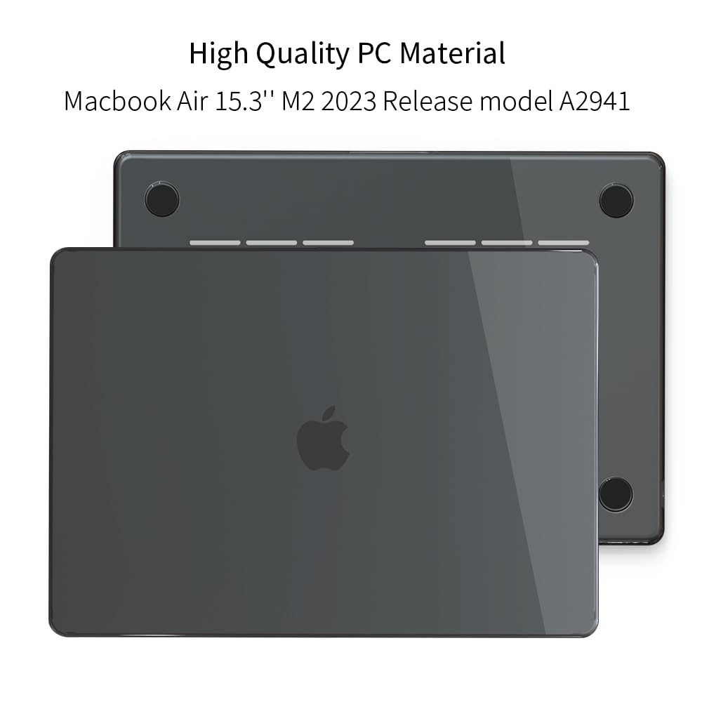 SanMuFly for Newest MacBook Air 15 inch Case M2 Chip with Liquid