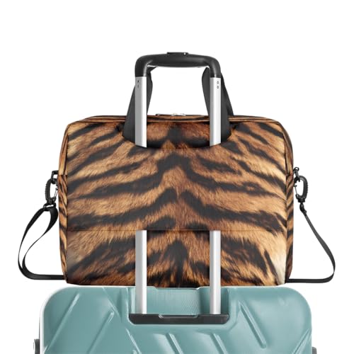 Maletín para laptop con estampado tigre, 13-16 pulgadas miniatura 7