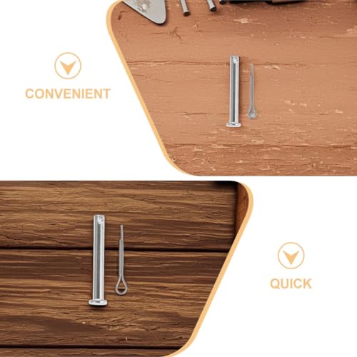 Image of ARTIBETTER Popcorn Machine Accessories 2Pcs Stainless Steel Latch Pins Replacement for Commercial Popcorn Maker Parts Locking Pins
