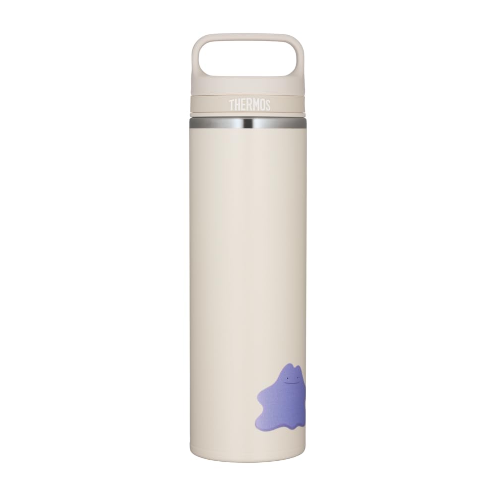 サーモス 水筒 真空断熱ケータイマグ キャリーハンドル付き 600ml メタモン グレーベージュ JOW-600PK（ポケモンシリーズ) GYBE