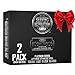 SHAVING REVOLUTION 100 Count Men's Safety Double Edge Razor Blades for Shaving - Platinum Japanese Stainless Steel Double Razor Shaving Blades for a Smooth, Precise and Clean Shave