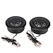 Car Speaker, 12v 120w Car Mini Super Power Loud Tweeter Speakers 2 Inch Micro Dome Tweeter Loudspeaker Horn, 1 Pair