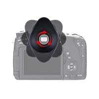 JJC Augenmuschel für Canon EOS 600D/200D/800D/750D/77D/100D, 2er-Pack – Ansicht 5