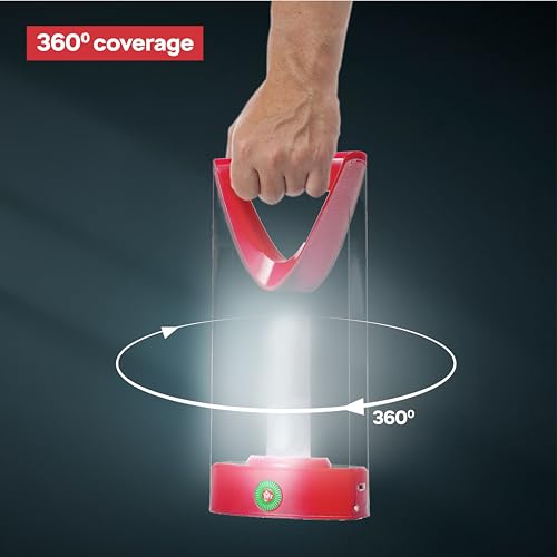 Image of 1000 Lumens Rechargeable LED Lantern with 360-Degree Illumination, High-Low-Off Modes, and 200-Hour Runtime - Type-C Fast Charging and Power Bank Compatible, Gift Your Home