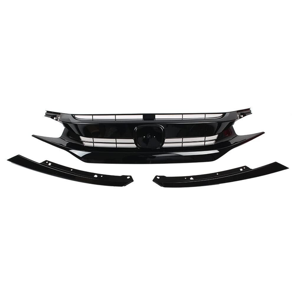 Pare-chocs supérieur calandre Civic 2016 grille avant maille