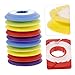 POPETPOP 10pcs Silicone Main Spool Fishing Line Holder Tippet Holder Fly Fishing Casting Trigger Organizer Tenkara Line Winding Board Keeper Accessories
