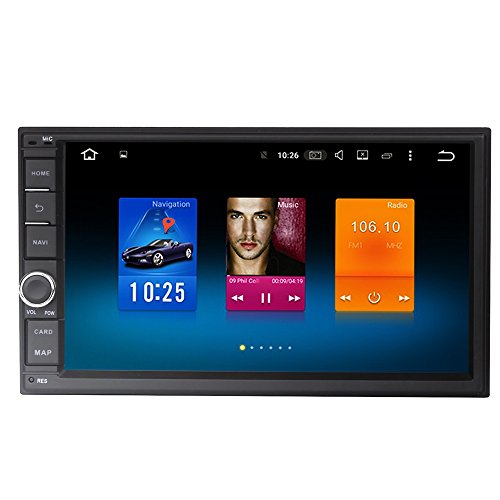 Dasaita 7 Inch Android 9.0 Universal Double Din Car Stereo (4G RAM+32G ROM)