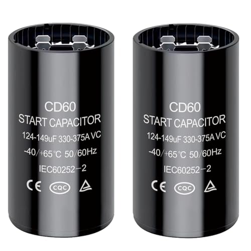 Condensateur de démarrage pour pompe bloquée 47-56 uF 330V-375V CD60