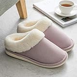 Obermaterial: Flock ZWwei Männer Und Frauen, Wasserdicht Zu Hause (Color : Purple, Size : 44)
