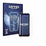 savvies 6 Pezzi Pellicola Protettiva per myPhone Hammer Construction 2 Thermal 5G Protezione Schermo Trasparente
