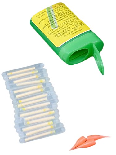 Gracefulvara 15Pcs Mini Fishing Fluorescent Lightstick Night Float Dark Glow Stick