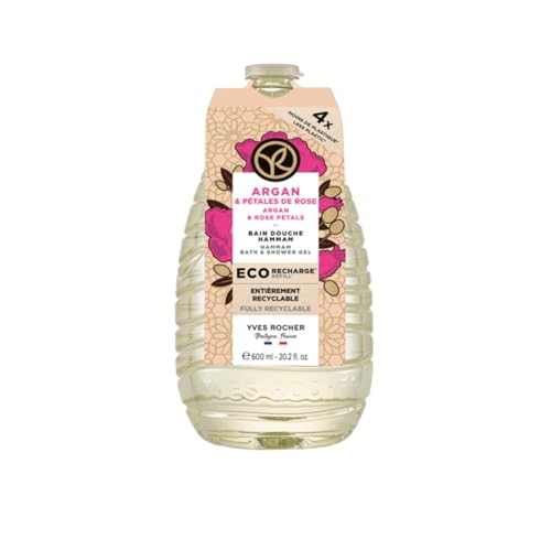 Eco-Ricarica Bagno Doccia Hammam - Argan & Petali di Rosa 600 ml Yves Rocher