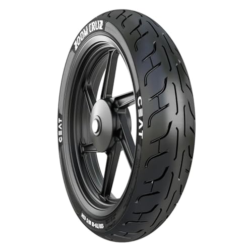 Image of CEAT 130 /70-18 ZOOM CRUZ 63H TUBELESS TYRE | Rear | Car Tyre for Front and Rear