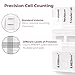American Fristaden Lab Improved Neubauer Hemocytometer, Diamond Etched Blood Cell Counting Chamber, High-Light Transmission Glass with Hemocytometer Coverslips