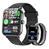 Relojes inteligentes para mujeres/hombres, reloj inteligente para teléfonos Android y compatible con iPhone, Alexa integrado, relojes de fitness de 1.8 pulgadas para mujer, impermeabilidad IP68