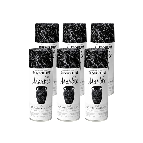 Rust-Oleum Marble Effect White Spray Paint - image 1