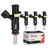 FIREMOTOO Fuel Injectors Pack of 4 6 Holes Compatible with Mini Cooper Base 1.6L 2007-2015 Clubman 2008-2014 Roadster 2012-2015 Countryman 2011-2016 Paceman 2013-2016 for 1.6L Motor Without Turbo