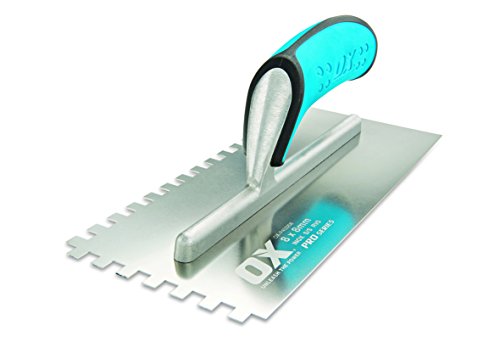 OX Pro 8mm Notch Trowel