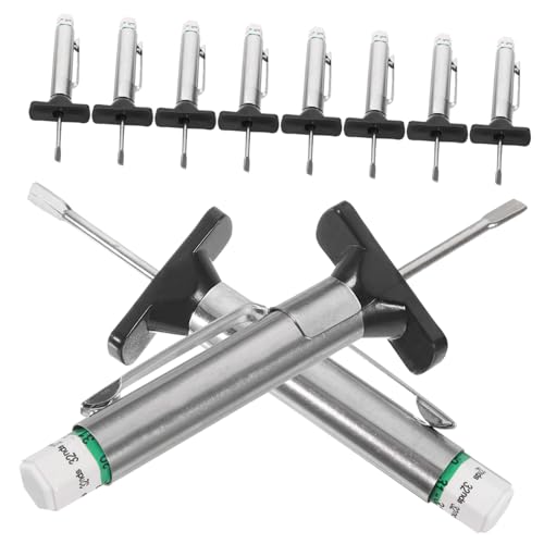 BELLIFFY 10pcs Car Tire Tread Depth Gauge Tire Tread Gauges Tire Tread Depth Measurer Tool 0-25mm