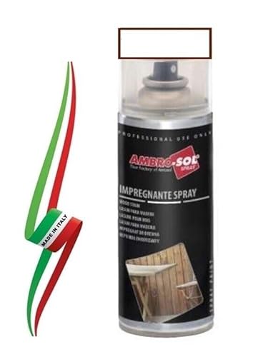 RESINA IMPREGNANTE SPRAY PROTETTIVO PER LEGNO TRASPARENTE 400ml " MADE IN ITALY "