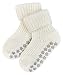 FALKE Babys Hausschuh-Socken Catspads Cotton, Baumwolle, 1 Paar, Weiß (Off-White 2040), 74-80
