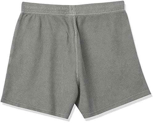 Reebok Women's Standard Shorts, Boulder Grey/Natural Dye, Small #TOP1