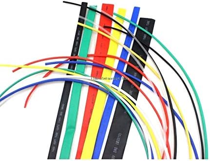 Graven 7 Color 1mm/1.5mm/2mm/2.5mm/3mm/3.5mm/4mm Electronic Heat Shrink Tubing 2:1 Heat Shrinkable Tube 5M - (Color: 4mm)