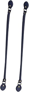 SEWOART 1par Correa De Piel De Vaca Para Bolso Accesorio De Repuesto Para Tote Asa De Cuero Color Azul Gem Para Proyectos De Costura