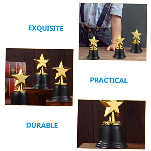 Tofficu 10 peças Troféus vencedores troféus prêmios troféus para troféus para jogos, brindes de fest