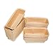Lxmxgk 50PCS Paper Loaf Pan, Rectangle Loaf Pans, Disposable Baking Loft Mold, Kraft Bread Loaf Pan, Disposable Paper Baking Loft Pans, Microwave Oven Freezer Safe (Medium)