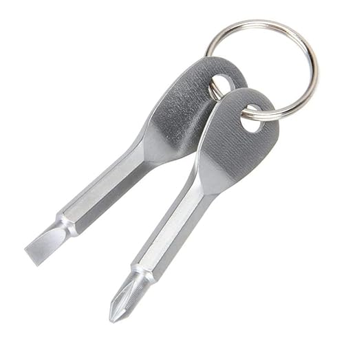 Right Angle Screwdriver Offset 90 Degree Ratcheting Screwdriver Set Hex Driver Ratchet L Shaped Low Profile For Tight Spot Small Space Sideways Shape + Keychain Screwdrivers + 10Pc Short Hex Bits #TOP3