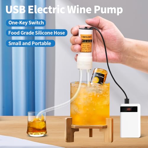 Portable USB Electric auto siphon Self Priming Beer Transfer Pump Kit,Food Grade Pump for Home Brew Beer,Wine, Beverages and Kombucha,bottling 2L/min No Mess Leak,6.5 Feet hose - Image 4