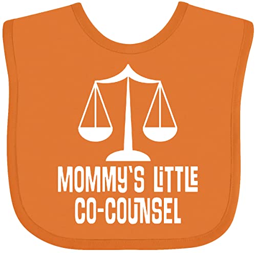 inktastic Lawyer Mommy Little Co Counsel Baby Bib