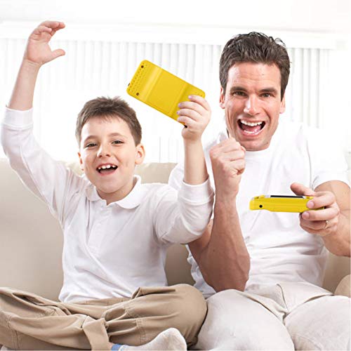 Handheld Game Console For Boys Girls, Portable Retro Game Player With Built In 182 Classic Games,8Bit 2.5" Screen Av-Out Nostalgia Video Game Entertain，Party Favors Electronic Game Toy For Kids-Yellow #TOP2