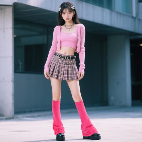 Image of Junely Leg Warmers for Women Kawaii Leg Warmer Baggy Legwarmers
