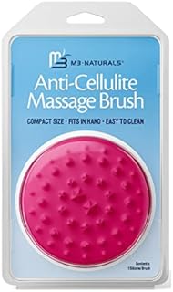 Silicone Exfoliating Brush Gentle Soft Silicone Anti Cellulite Brush Blood Circulation Skin Smoothing Tighten Tone Exfoliate & Firm SkinUse on Scalp Skin & Muscles