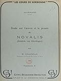  Étude sur l\'œuvre et la pensée de Novalis (Heinrich von Ofterdingen) (2) (French Edition)