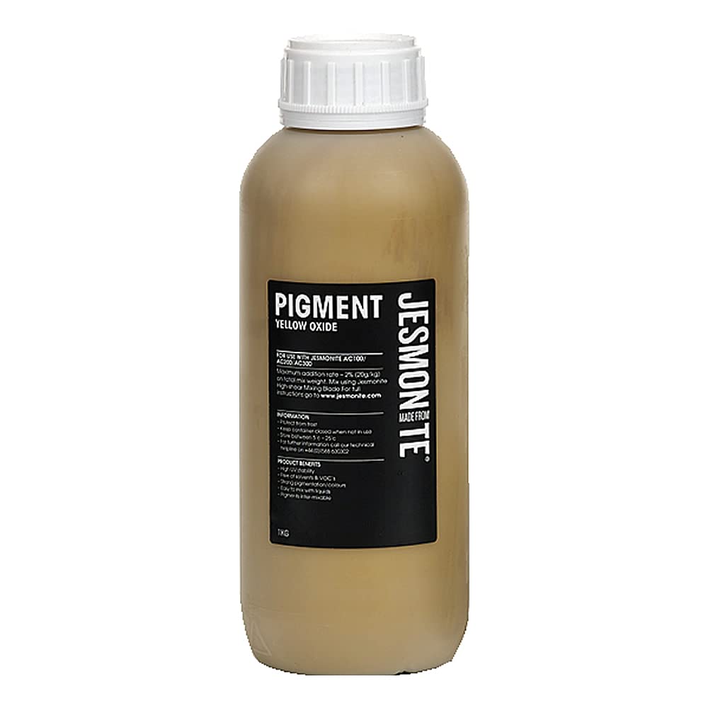 Jesmonite ( Mb Fibreglass ) Yellow Jesmonite Water Based Casting Resin Pigment - Oxide - 1Kg - Suitable For Ac100 Based Materials