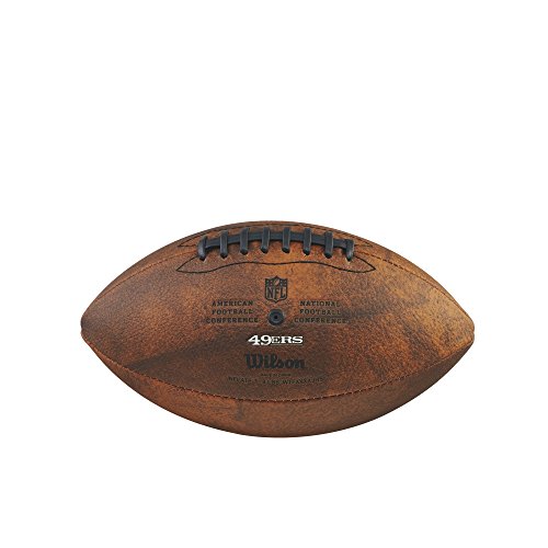 Bola Futebol Americano Nfl Jr Throwback Team Logo San Francisco, Wilson