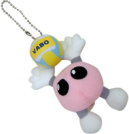 Amazon バボちゃん バボちゃんカラーボールキーチェーンlサイズ ピンク ぬいぐるみ おもちゃ