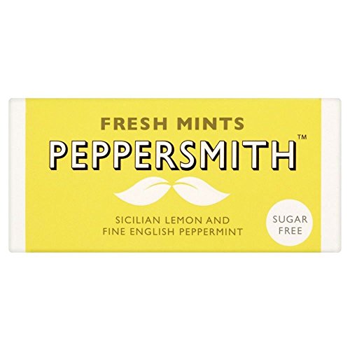 Pepper Sicilian Lemon & Fine Englisch Peppermint Frische Mints (15 g) - Packung mit 6 Cover