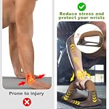 Lifeswell Drążki push-up – ergonomiczne uchwyty pushup do treningu siłowego na podłodze, antypoślizgowe stojaki push-up z miękkim uchwytem, drążki do pompek do treningu w domu, na siłownię