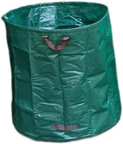 Reusable Garden Waste Bags Standable Leaf Bags Plant Trimming Yard Waste Bag Trash Container Lawn Grass Weeds Bag Tools(About 45x38CM,1pcs)