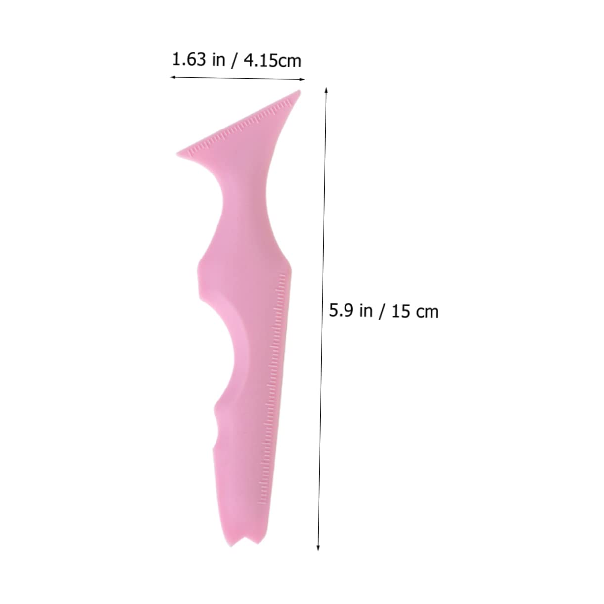 Healeved 12pièces Pochoirs Silicone Réutilisables Pour Eyeliner Aide à Application De Maquillage Outils Pour Sourcils Et Ombres à Paupières