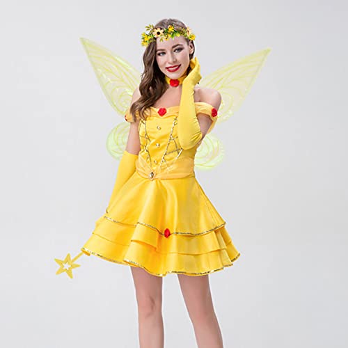 TSHAOUN 4 Pezzi Verde Ali di Fata Ali di Farfalla