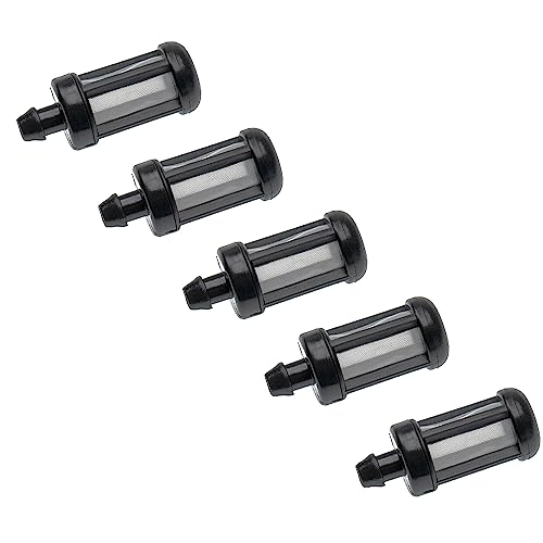 vhbw 5x Filtro de combustible compatible con Stihl MS 290, MS 230, MS 250, MS 390, MS 310 herramienta de jardinería por ej. motosierra, desbrozadora