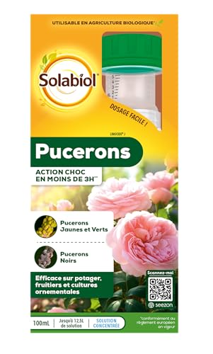 Solabiol - Schockwirkung Blattläuse – 100 ml Dose zum Verdünnen