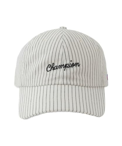 [チャンピオン]帽子 キャップ レディース ストライプキャップ 181-0245 ホワイト