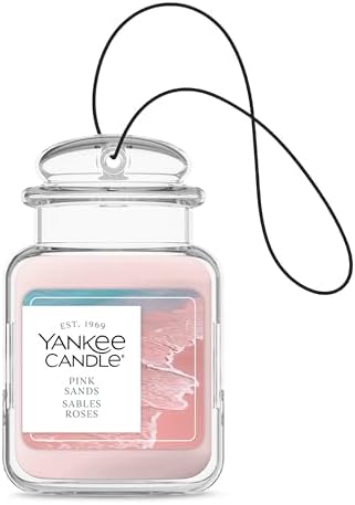 Yankee Candle Car Air Fresheners | Hanging Car Jar Ultimate Variety Pack | Neutralize Odours Up To 30 Days Each | Pink Sands, Sun & Sand, Ocean Air Scented | 3 Count — view 13
